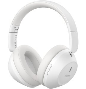 Słuchawki nauszne BASEUS Bass 30 Max Biały