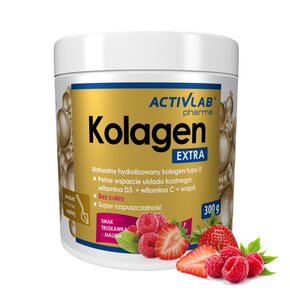 Kolagen ACTIVLAB Extra Truskawkowo-malinowy (300 g)