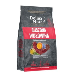 Karma dla kota suszona DOLINA NOTECI Premium Wołowina 2 kg