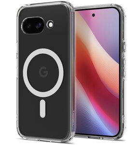 Etui SPIGEN Ultra Hybrid Mag MagSafe do Google Pixel 9a Przezroczysty