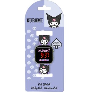 Zabawka zegarek z kalendarzem KIDS EUROSWAN Kuromi KU00001