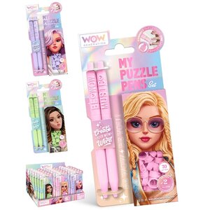 Zestaw długopisów KIDS EUROSWAN WOW Generation Puzzle WOW00076 (1 zestaw)