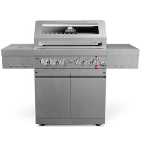 Grill gazowy KOLER Krone S3 Silver 21.6 kW 74 x 47 cm