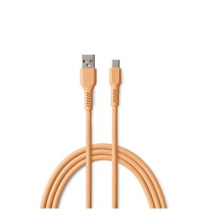 Kabel USB-A- USB-C COLORUM CK60-CC-14 1.8 m Pomarańczowy