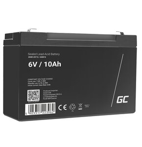 Akumulator GREENCELL AGM16 10Ah 6V