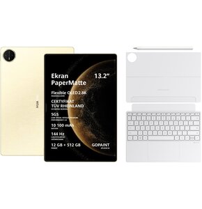 Tablet HUAWEI MatePad Pro 13.2" 12/512 GB Wi-Fi Złoty + Rysik + Klawiatura