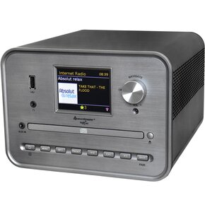 Wieża SOUNDMASTER ICD1050SW WLAN, DAB+/FM-radio, CD/MP3, USB, Bluetooth Czarny