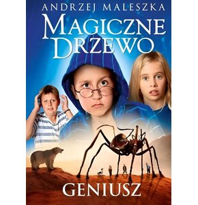 Książka Magiczne Drzewo Geniusz Andrzej Maleszka (twarda okładka)