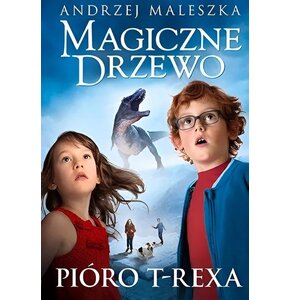 Książka Magiczne Drzewo Pióro T-rexa Andrzej Maleszka (twarda okładka)