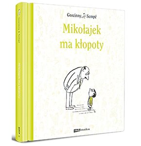 Książka Mikołajek ma kłopoty René Goscinny Jean-Jacques Sempé (twarda okładka)