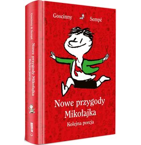 Książka Mikołajek Nowe przygody Kolejna porcja René Goscinny Jean-Jacques Sempé (twarda okładka)