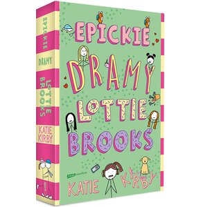 Książka Lottie Brooks Epickie dramy Katie Kirby (miękka okładka)