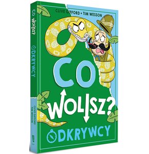 Książka Co wolisz? Odkrywcy Clive Gifford (miękka okładka)
