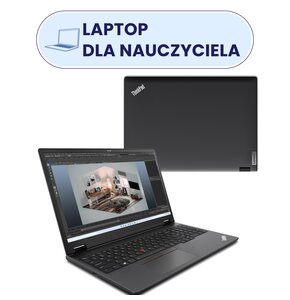 Laptop LENOVO ThinkPad P16v Gen 2 16" IPS Ultra 7-155H 32GB RAM 1TB SSD GeForce RTX1000 Windows 11 Professional