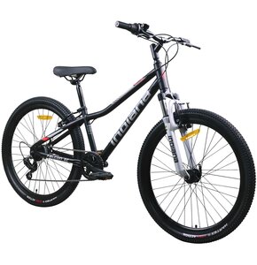 Rower młodzieżowy INDIANA Falcon XC 26 cali Czarno-srebrny