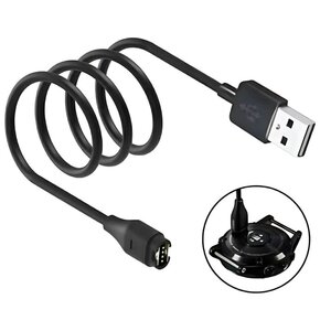 Ładowarka do smartwatcha MAJESTICLINE USB Typ-A do Garmin Czarny