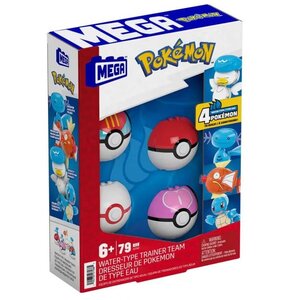 Klocki plastikowe MEGA Pokémon Drużyna Typu Wodnego JCT42
