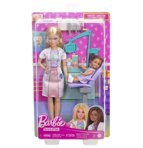 Lalka Barbie Kariera Dentystka JCR74