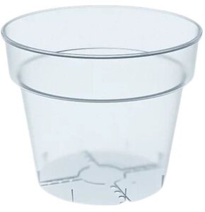 Doniczka PROSPERPLAST Planti DMLR120-S429 Transparentny