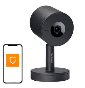 Kamera NETATMO Advance Wewnętrzna, Wi-Fi Czarny