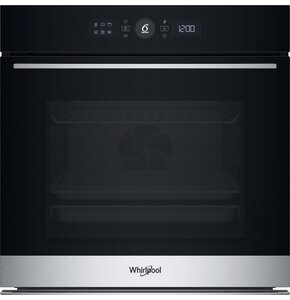 Piekarnik WHIRLPOOL WOI5S8PM1SXA Elektryczny Czarny inox A+