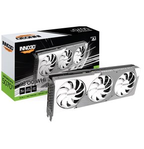Karta graficzna INNO3D GeForce RTX 5070 Ti X3 OC 16GB DLSS 4 Biały