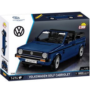 Klocki plastikowe COBI Cars 1979 Volkswagen Golf Cabriolet COBI-24360
