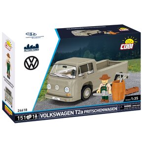 Klocki plastikowe COBI Cars T2A Volkswagen Pritschenwagen COBI-24618