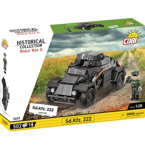 Klocki plastikowe COBI Historical Collection World War II Sd.Kfz. 222 COBI-2657