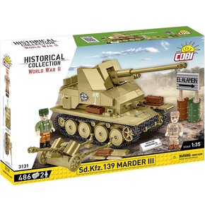 Klocki plastikowe COBI Historical Collection World War II Sd.Kfz.139 Marder III COBI-3131