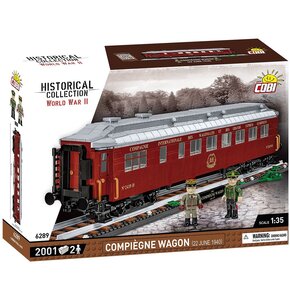 Klocki plastikowe COBI Historical Collection World War II Compiègne Wagon (22 June 1940) COBI-6289