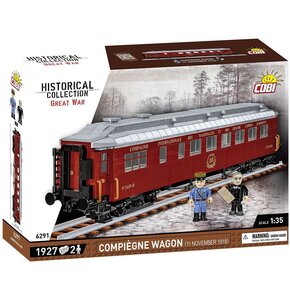 Klocki plastikowe COBI Historical Collection Great War Compiègne Wagon (11 November 1918) COBI-6291