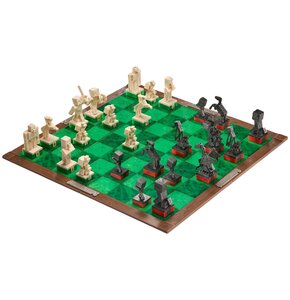 Szachy THE NOBLE COLLECTION Minecraft - Overworld Heroes vs. Hostile Mobs