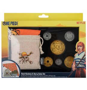 Zestaw akcesoriów CINEREPLICAS One Piece Bandana i woreczek z monetami