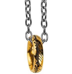 Naszyjnik THE NOBLE COLLECTION z zawieszką The one Ring - Władca Pierścieni