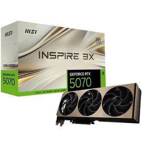 Karta graficzna MSI GeForce RTX 5070 Inspire 3X OC 12GB DLSS 4