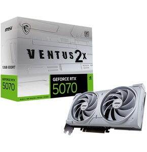 Karta graficzna MSI GeForce RTX 5070 Ventus 2X OC White 12GB DLSS 4