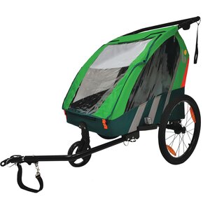 Przyczepka rowerowa BELLELLI Trailblazer BEL01BLZ006 Zielony
