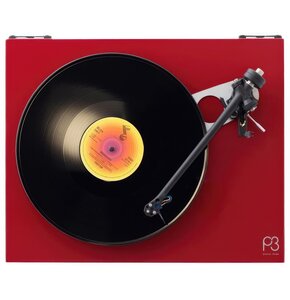 Gramofon REGA Planar 3 Wkładka Rega Nd5 Czerwony