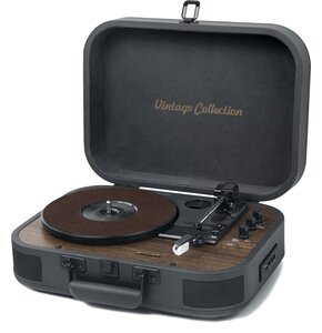 Gramofon MUSE MT-207 DGB Czarny Manualny, Bluetooth, USB, Wbudowane głośniki