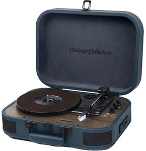 Gramofon MUSE MT-201 OB Niebieski Manualny, Bluetooth, USB, Wbudowane głośniki