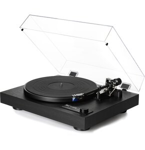 Gramofon DUAL CS 618Q Czarny, Automatyczny,Napęd bezpośredni,PrędkośĆ odtw. 33,45,78 obr./min,Przedwzmacniacz