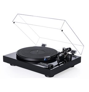 Gramofon DUAL CS 618Q Czarny połysk, Automatyczny,Napęd bezpośredni,PrędkośĆ odtw. 33,45,78 obr./min,Przedwzmacniacz