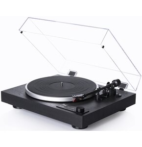 Gramofon DUAL CS 429 Czarny, Automatyczny, Napęd paskowy,PrędkośĆ odtw. 33,45,78 obr./min,Przedwzmacniacz