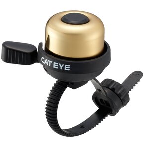 Dzwonek rowerowy CATEYE PB-1000P Czarno-złoty