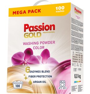 Proszek do prania PASSION GOLD Professional Color 6 kg