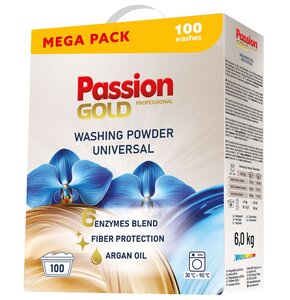 Proszek do prania PASSION GOLD Professional Universal 6 kg