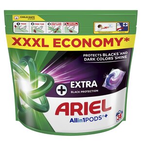 Kapsułki do prania ARIEL Extra Black Protection - 38 szt.