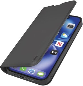 Etui SBS Wallet Smooth do Apple iPhone 16e Czarny