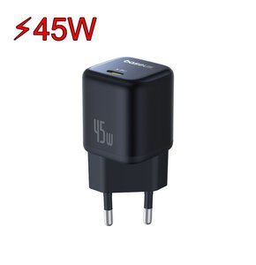 Ładowarka sieciowa BASEUS PicoGo Gan Fast Charger 45W Czarny